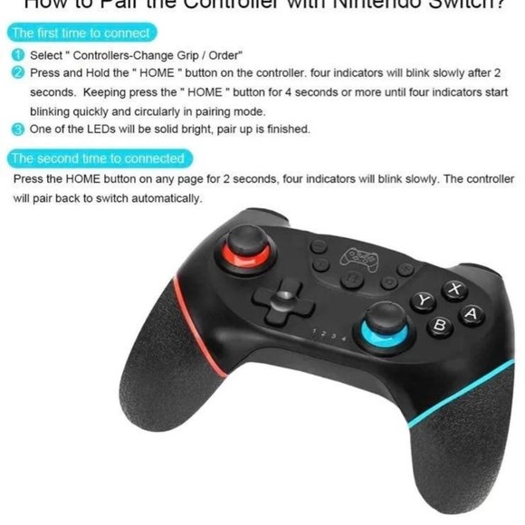 Wireless Nintendo Switch Pro Controller - Picture 6 of 11
